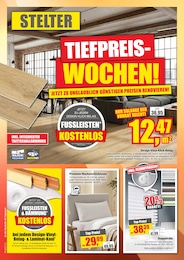 wohnen & sparen Stelter Prospekt für Gütersloh mit 16 Seiten wohnen & sparen Stelter Prospekt für Gütersloh: "TIEFPREISWOCHEN!", 16 Seiten, 29.08.2026 - 25.09.2026