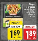Schwäbische Eierspätzle im Angebot bei E center in Wuppertal Schwäbische Eierspätzle Angebote von Burger bei E center Wuppertal für 1,69 €