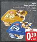 Joghurt mit der Ecke Schoko Flakes Joghurt Bananen-Geschmack im Angebot bei E center in Jena Joghurt mit der Ecke Schoko Flakes Joghurt Bananen-Geschmack Angebote von müller bei E center Jena für 0,39 €