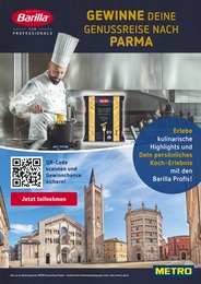 Metro Prospekt für Obing mit 1 Seite Metro Prospekt für Obing: "Gewinne deine Genussreise nach Parma", 1 Seite, 17.10.2024 - 31.10.2024