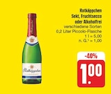 Aktuelles Sekt, Fruchtsecco oder Alkoholfrei Angebot bei nah und gut in Zwickau ab 1,00 €