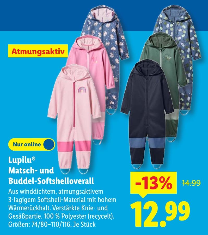 Matsch- und Buddel-Softshelloverall