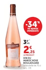 Vin du Maroc Rosé - BOULAOANE en promo chez Hyper U Saintes à 2,25 €