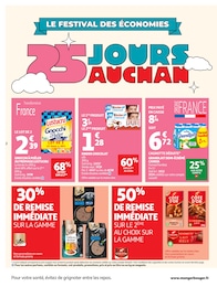 Prix et réduction Tablette dans le prospectus Auchan Supermarché en cours Offre Tablette dans le catalogue Auchan Supermarché du moment à la page 2
