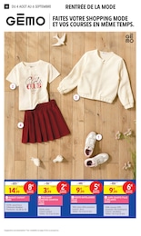 Prix et réduction Jupe dans le prospectus Intermarché Super en cours Offre Jupe dans le catalogue Intermarché Super du moment à la page 48
