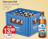 Hell von Chiemseer im aktuellen V-Markt Prospekt für 13,99 €