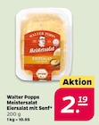 Meistersalt Eiersalat mit Senf von Walter Popps für 2,19 € bei Netto mit dem Scottie im Angebot Meistersalt Eiersalat mit Senf von Walter Popps im aktuellen Netto mit dem Scottie Prospekt