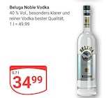 Aktuelles Noble Vodka Angebot bei GLOBUS in Siegen (Universitätsstadt) ab 34,99 €