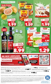 Likör im aktuellen Kaufland Prospekt (Halle (Saale)) Likör im Kaufland Prospekt "Aktuelle Angebote" mit 62 Seiten (Halle (Saale))
