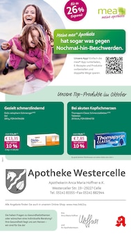 Aktueller mea - meine apotheke Prospekt für Celle mit  Seiten