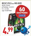 Aktuelles BECK'S PILS oder MIX-BIER Angebot bei Marktkauf in Paderborn ab 4,99 €