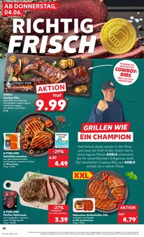 Steak im Kaufland Prospekt "Hier bin ich richtig" mit 62 Seiten (Jena)