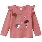 Oberbekleidung im Ernstings family Prospekt Mädchen Langarmshirt mit Bio-Baumwolle im aktuellen Ernstings family Prospekt für 9,99 €