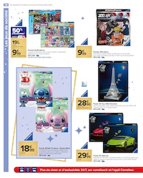 Prix et réduction Puzzle dans le prospectus Carrefour Market en cours Offre Puzzle dans le catalogue Carrefour Market du moment à la page 38