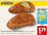 Frische Puten-Schwenksteaks bei EDEKA im Pirmasens Prospekt für 1,19 €
