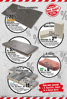 Terrassenplatten im aktuellen Hornbach Prospekt (Münster) Terrassenplatten im Hornbach Prospekt "Dir ist vieles Latte. Nur nicht Dein Garten." mit 32 Seiten (Münster)