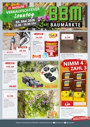 BBM Baumarkt Prospekt mit 16 Seiten (Ehrenburg)