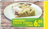 Rhabarber-Streusel Schnitte im EDEKA Prospekt Rhabarber-Streusel Schnitte von im aktuellen EDEKA Prospekt fĂŒr 6,00 âŹ