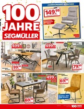 Aktueller Segmüller Prospekt mit Hocker, "100 JAHRE SEGMÜLLER", Seite 5