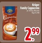 Family Cappuccino im Angebot bei EDEKA in Ravensburg Family Cappuccino Angebote von Krüger bei EDEKA Ravensburg für 2,99 €