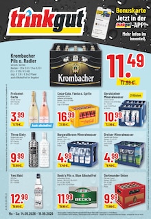 Aktueller Trinkgut Stolberg (Rheinland, Kupferstadt) Prospekt Trinkgut Prospekt Stolberg (Rheinland, Kupferstadt) "Aktuelle Angebote" mit 10 Seiten