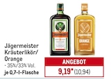 Aktuelle Likör Angebote bei METRO in Ludwigshafen (Rhein) Aktuelles Kräuterlikör/Orange Angebot bei METRO in Ludwigshafen (Rhein) ab 10,94 €