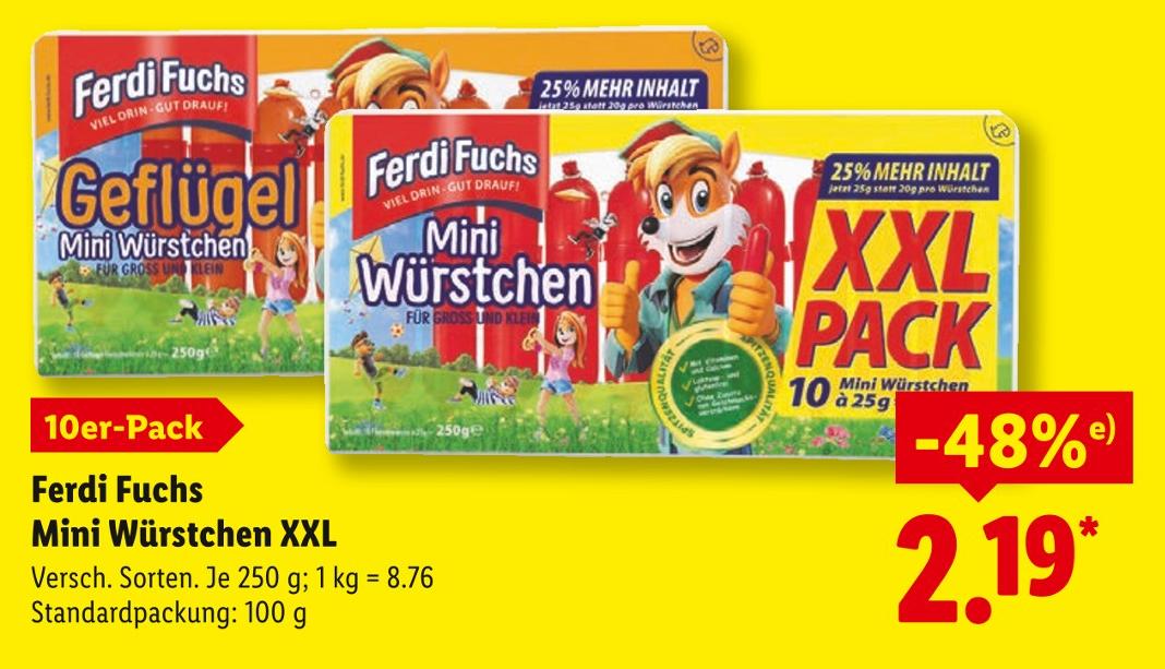 Mini Würstchen XXL