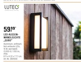 LED-Außen-Wandleuchte "QUBO" von LUTEC im aktuellen OBI Prospekt für 59,99 €