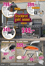 Hornbach Elektrogrill im Prospekt 