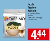 Jacobs Tassimo Kapseln Angebote bei famila Nordost Buchholz für 4,44 €