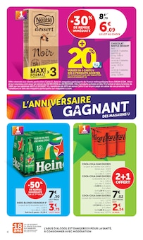 Promotion Heineken dans le prospectus Hyper U, valable du 08/09/2026 au 20/09/2026 Promo Heineken dans le catalogue Hyper U du moment à la page 4