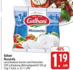 Mozzarella Angebote von Galbani bei E center Würzburg für 1,19 €