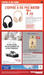 Prix et réduction Casque Bluetooth dans le prospectus Intermarché Super en cours Offre Casque Bluetooth dans le catalogue Intermarché Super du moment à la page 31