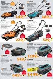 Rasenmäher im Globus-Baumarkt Prospekt in Bad Oeynhausen Aktueller Globus-Baumarkt Prospekt mit Rasenmäher, "Immer eine Idee besser", Seite 7