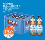 Hell oder Hell 0,0 % im V-Markt Prospekt Hell oder Hell 0,0 % von Chiemseer im aktuellen V-Markt Prospekt für 13,99 €
