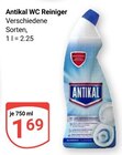 WC Reiniger Angebote von Antikal bei GLOBUS Pirmasens für 1,69 €