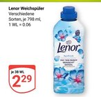 Aktuelles Weichspüler Angebot bei GLOBUS in Krefeld ab 2,29 €