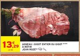 Intermarché Express Ivry-sur-Seine - Promo Agneau Gigot entier ou Gigot à rôtir Promo Agneau Gigot entier ou Gigot à rôtir à 13,29 € dans le catalogue Intermarché Express à Ivry-sur-Seine