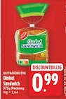 Dinkel Sandwich von GUT&GÜNSTIG für 0,99 € bei E center im Angebot Dinkel Sandwich von GUT&GÜNSTIG im aktuellen E center Prospekt