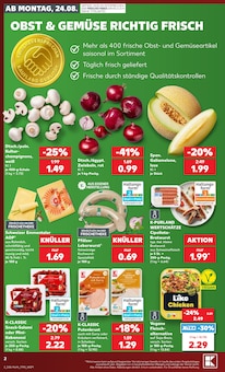 Kaufland Leinefelde Prospekt der aktuellen Woche, gültig von 24.08.2026 bis 26.08.2026 Aktueller Kaufland Leinefelde Prospekt "Hier bin ich richtig" mit 71 Seiten
