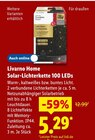 Solar-Lichterkette 100 LEDs im Angebot bei Lidl in Gießen Solar-Lichterkette 100 LEDs Angebote von Livarno Home bei Lidl Gießen für 5,29 €