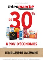 Catalogue Intermarché à Rosny-sous-Bois, avec 7 pages Prospectus Intermarché à Rosny-sous-Bois, "De 30% à 90% d'économies", 7 pages, 07/04/2021 - 18/04/2021