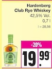 Aktuelle Spirituosen Angebote bei EDEKA in Hamburg Aktuelles Club Rye Whiskey Angebot bei EDEKA in Hamburg ab 19,99 €