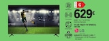 TV LED 75UA75 75" (POUCES) 189 CM - LG - E.Leclerc à Bayonne TV LED 75UA75 75" (POUCES) 189 CM - LG en promo chez E.Leclerc Bayonne à 629,00 €