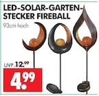 LED-SOLAR-GARTEN-STECKER FIREBALL bei Wreesmann im Leuna Prospekt für 4,99 €