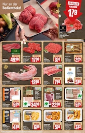 Rindfleisch Angebot im aktuellen REWE Prospekt auf Seite 8