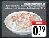 E center Lohr - Fleischsalat nach Metzger-Art Angebot im Prospekt Fleischsalat nach Metzger-Art bei E center im Lohr Prospekt für 0,79 €