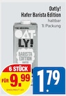 Hafer Barista Edition Angebote von Oatly bei EDEKA Regensburg für 1,79 €