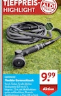 Flexibler Gartenschlauch im ALDI SÜD Prospekt Flexibler Gartenschlauch von GARDENLINE im aktuellen ALDI SÜD Prospekt für 9,99 €