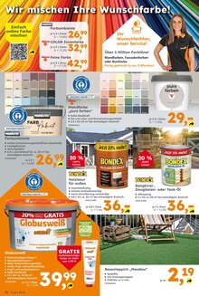Wandfarbe im aktuellen Globus-Baumarkt Prospekt (Salzgitter) Wandfarbe im Globus-Baumarkt Prospekt "Immer eine Idee besser" mit 16 Seiten (Salzgitter)